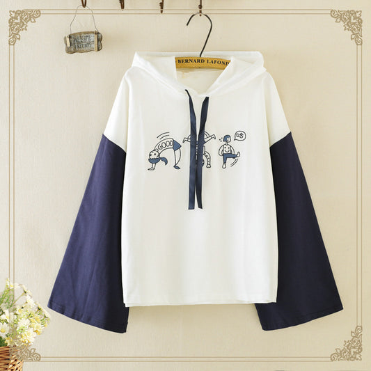 Embroidery Hooded Sweatshirts - Chic Comfort for Every Occasion