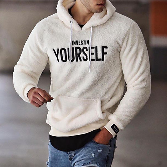 Invest in Yourself Motivational Hoodie - Wear Confidence, Inspire Ambition